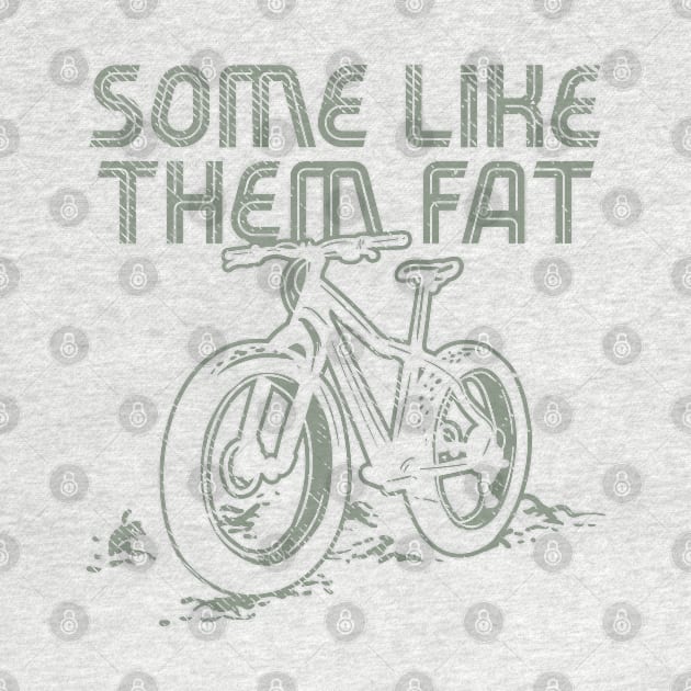 Cycling Fat Tire Mountain Bike Bicycling Biker by Tom´s TeeStore